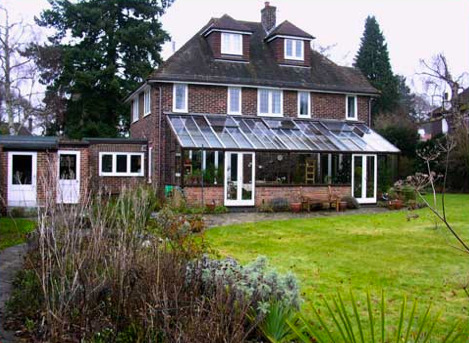 Existing timber conservatory Conservatory Lean-to style